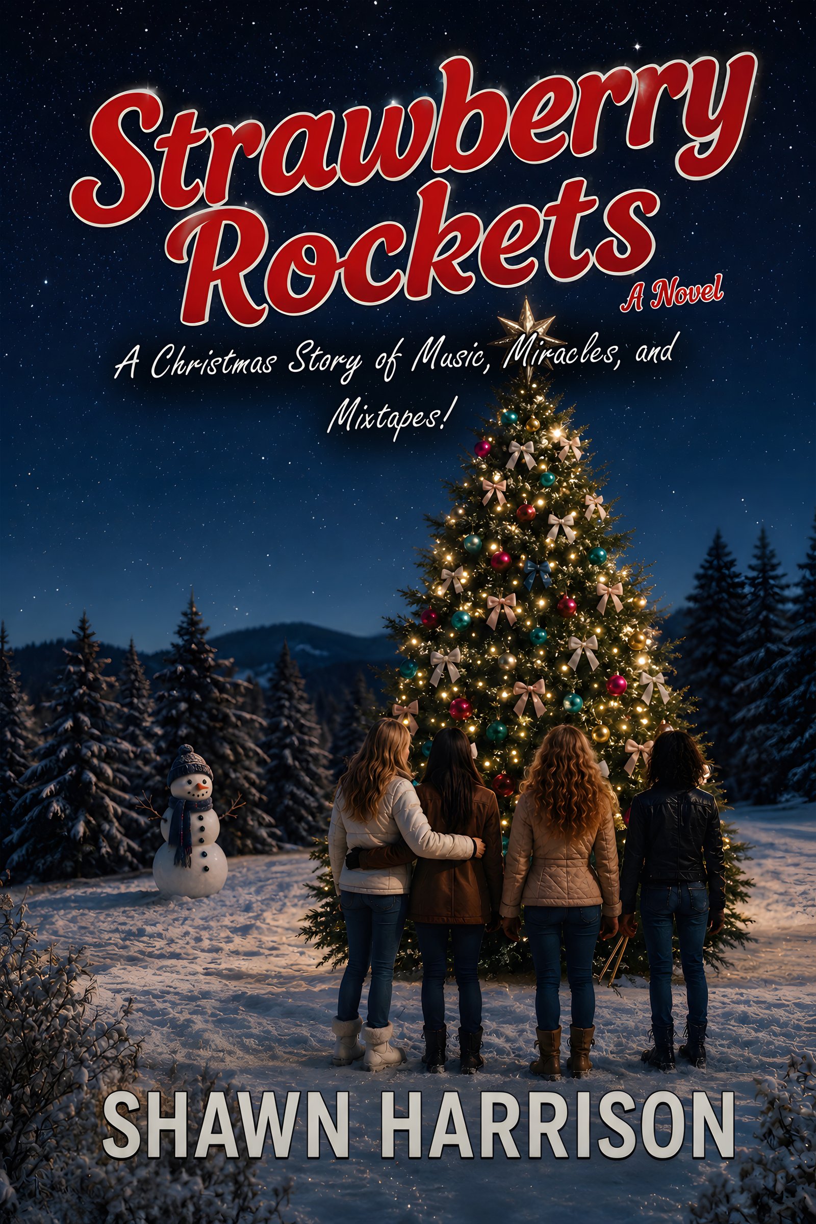 Strawberry Rockets - A Christmas Story of Music, Miracles, and Mixtapes book cover